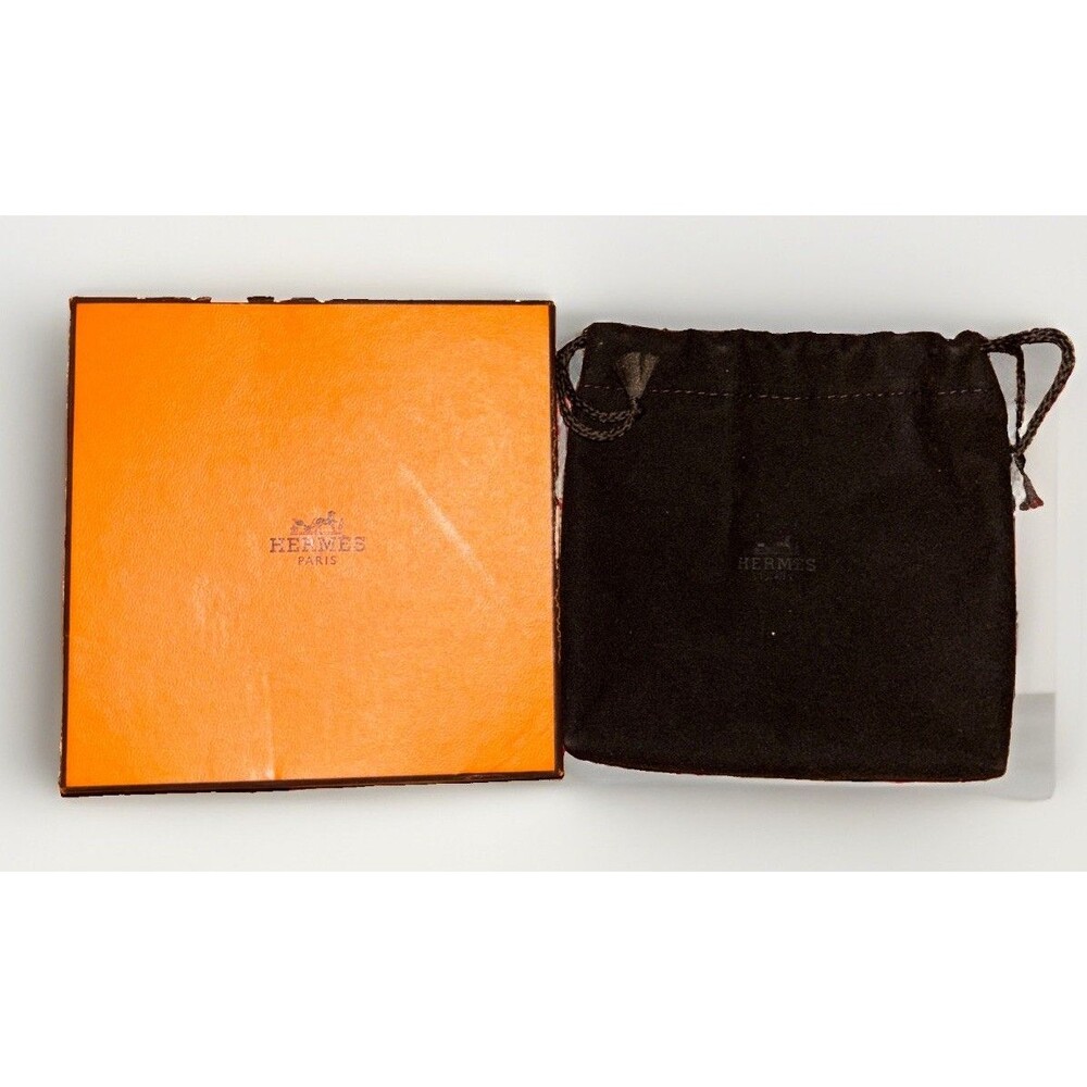 Hermes Bracelet Box Empty with Jewelry Pouch